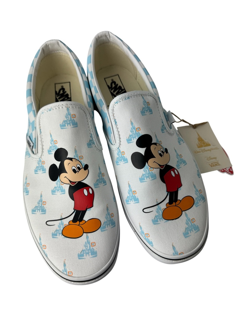 Walt Disney World Vans Mickey Mouse Blue - Mens 12 (New in original box)